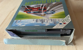 Rad Racer NES OVP CIB NOE komplett mit 3D Brille + Schutzh&uuml;lle aus Sammlung