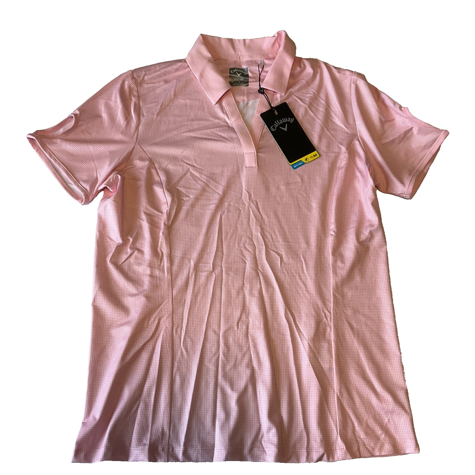 T Shirt Womens Size M Pink Upf 50 Opti Dri
