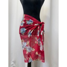 La Cabana,  swim cover up wrap. Waist 20, adjustable Length 26 