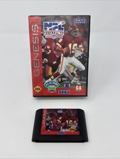NFL Football 94 Starring Joe Montana (Sega Genesis) Tested Game NO MANUAL