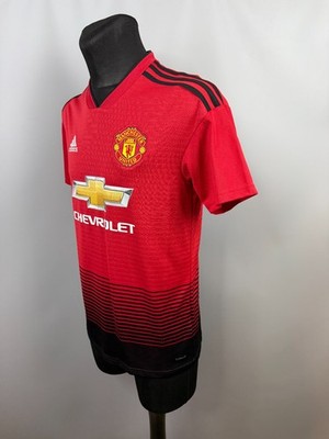 MANCHESTER UNITED 2018 2019 HOME SHIRT FOOTBALL SOCCER ADIDAS