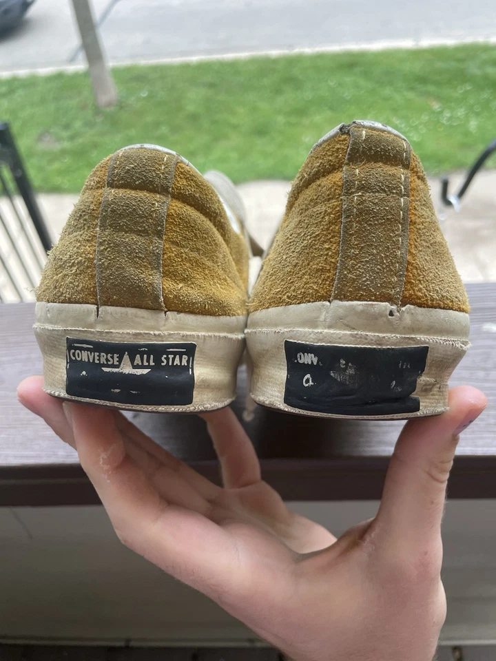 Converse One Stars amarillo mostaza años 70 Foto 3 de 4