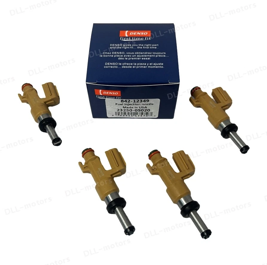 New 8Pcs DENSO Fuel Injectors for 2008-2019 Toyota Tundra 5.7L V8 #23250-0S020 - Image 2 of 4