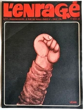 RARE J.J. PAUVERT EO 1968 REVUE L'ENRAGÉ N ° 11 SINÉ + SOULAS WOLINSKI SÉSAMO