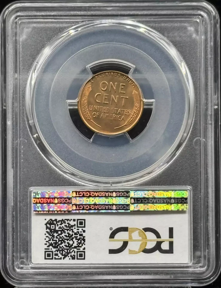 1937 S Lincoln Wheat Cent PCGS MS-67 RD CAC - Image 2 of 2