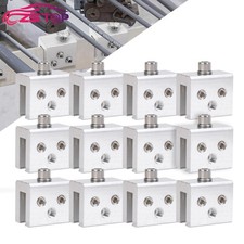 12PCS Standing Seam Roof Clamps Metal Roof Standing Racking Solar Panel Bracket