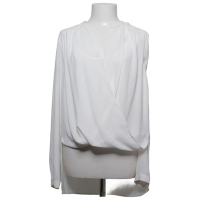 ESPRIT, Bluse, Größe: 38, Weiß, Polyester, Einfarbig, Satin, Damen #Dlw
