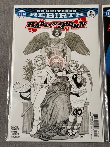 Harley Quinn #16 DC Universe Rebirth original y variante - Imagen 2 de 18