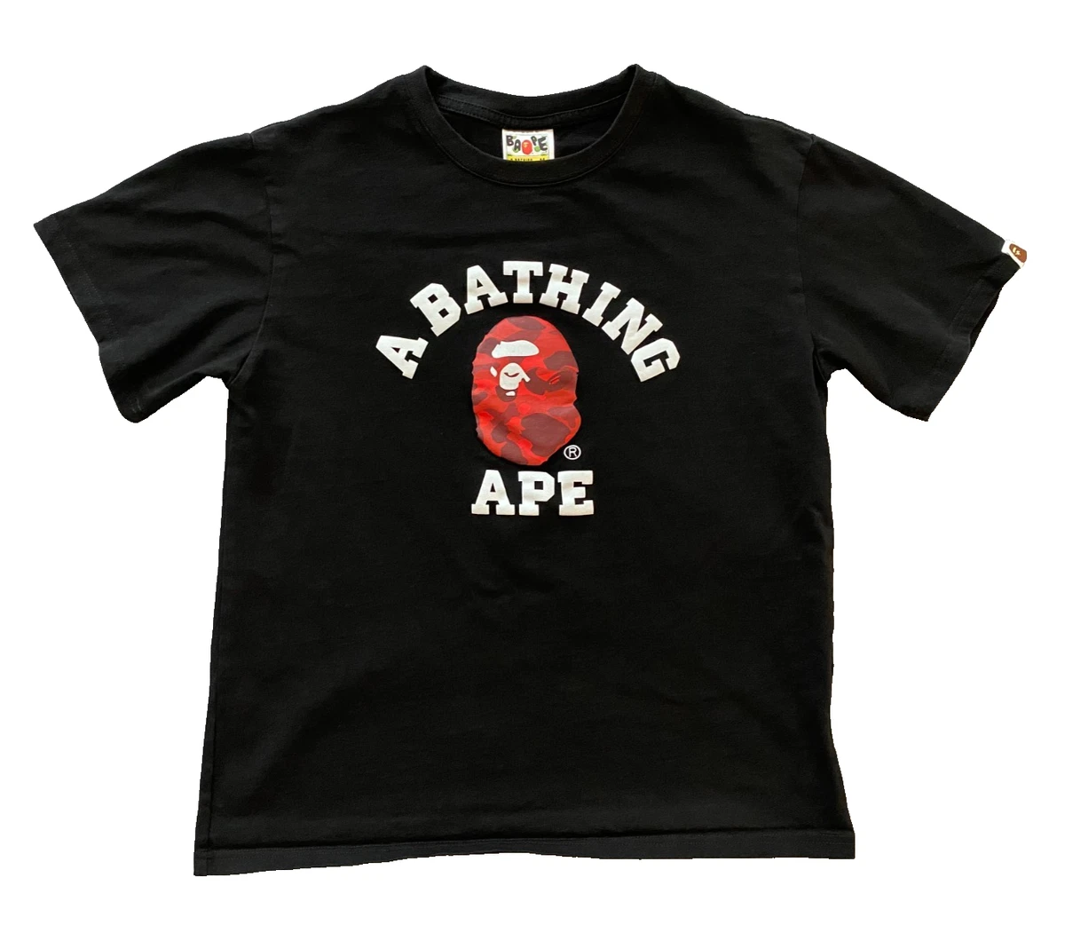 A Bathing Ape Red T-Shirts for Men for sale | eBay