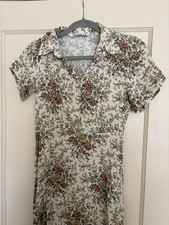 Zara Full Length Dress Floral Print Size Small Used Great Condition