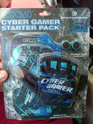 ESX 360 Cyber Gamer Starter Pack includes gamer gloves  Joy Stick Covers + More