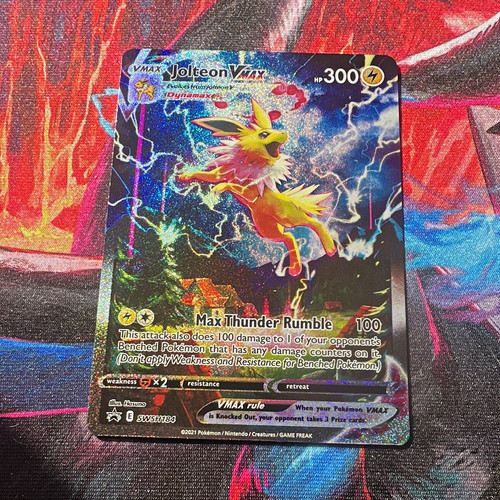 The Pokemon Company Jolteon VMAX SWSH184 Sword & Shield Promo Holo ENG HP300 100