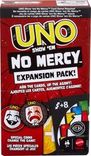 UNO Show 'Em No Mercy EXPANSION PACK "Save Yourself or DOUBLE the PAIN"  New