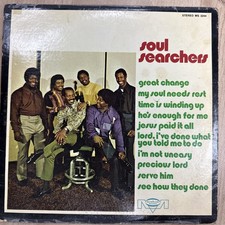Soul Searchers self-titled LP Musicor MS 3244 Stereo