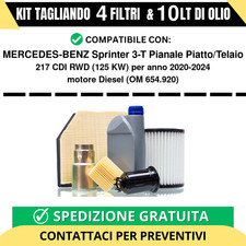 Tagliando per MERCEDES-BENZ Sprinter 3-T Pianale Piatto/Telaio 217 CDI RWD 12...