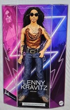 Barbie Signature Kenbassadors Lenny Kravitz Doll in hand