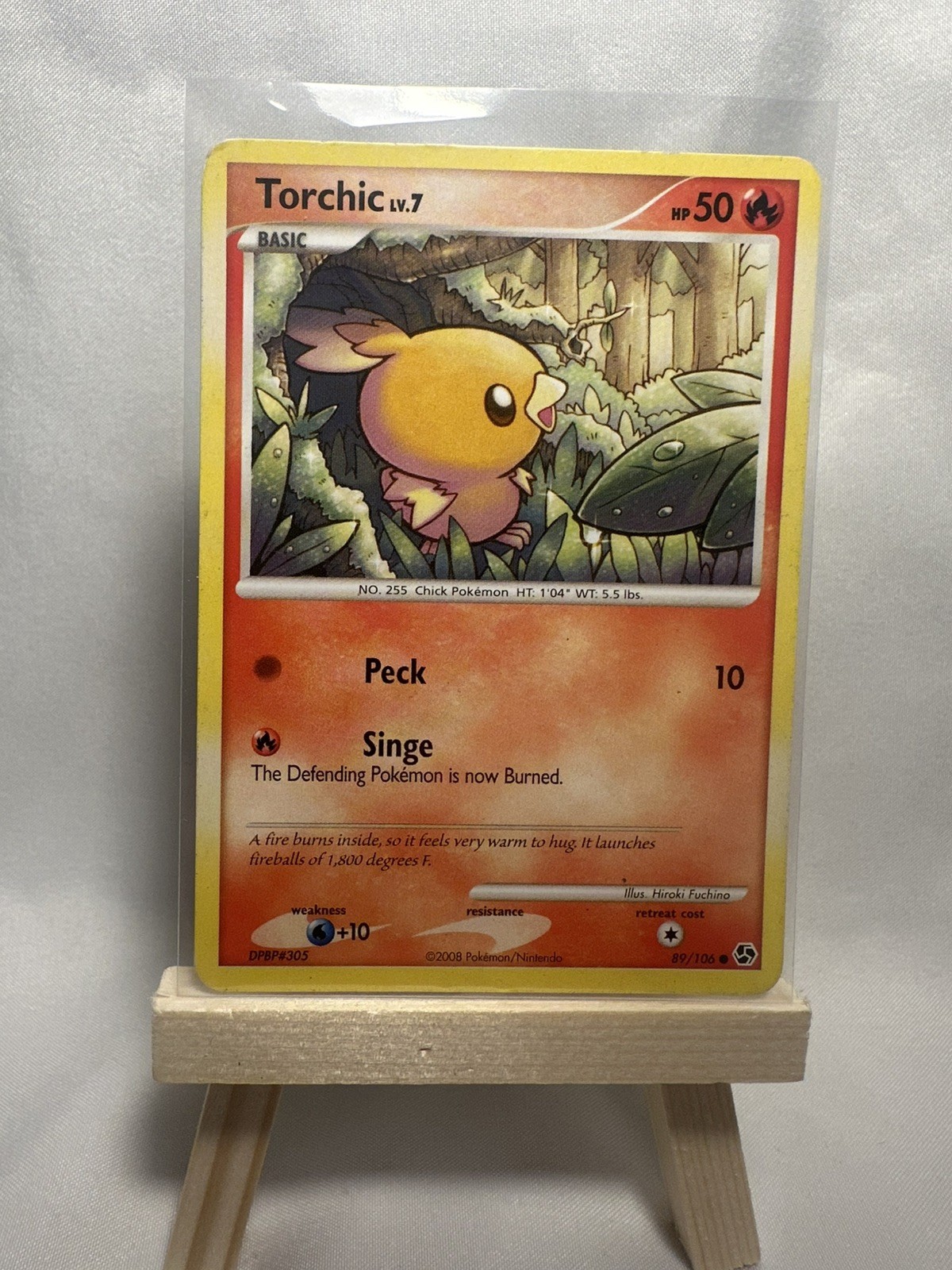 Torchic - 89/106 Great Encounters - Pokémon TCG - 2008