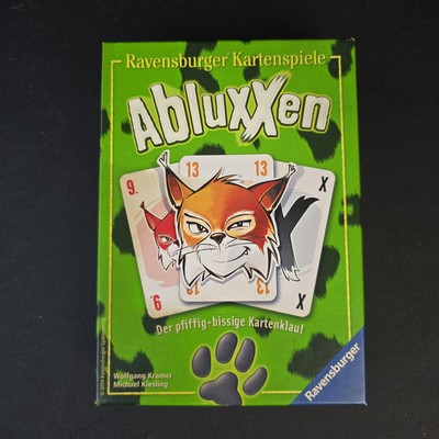 Abluxxen Ravensburger Kartenspiel W.Kramer & M.Kiesling 2014 Sammler Rar NEU