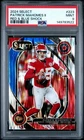 2024 Panini Select - Club Level Patrick Mahomes II #223 Red & Blue Shock Prizm