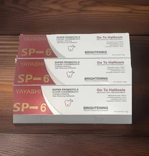 3 Pack SP-6 Probiotic Toothpaste Whitening Quick Brightening Toothpaste