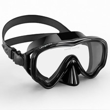 HD Clear Adult Swim Goggles with Nose Cover for Pool, Diving, and Beach