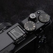 For Canon Sony Nikon Fuji and other Aluminum Alloy Hot Shoe Cover Shutter Button