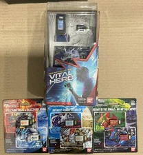 Digimon Vital Hero Blue Digital Monster Band + 6 Dim Cards