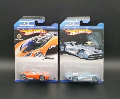 Hot Wheels Designers Challenge GM Chevroletor & Lotus Concerp Lot Of 2
