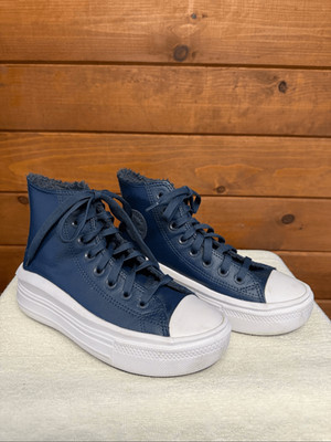 Converse Womans Chuck Taylor All Star Move high-top platform sneakers Sz 5.5
