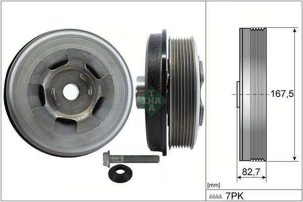 Schaeffler INA 544 0601 20 Riemenscheibe, Kurbelwelle-image