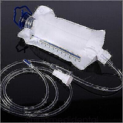 1200ML Reusable Enema Bag Colon Cleansing Kit Unisex Medical Use US - Picture 6 of 7