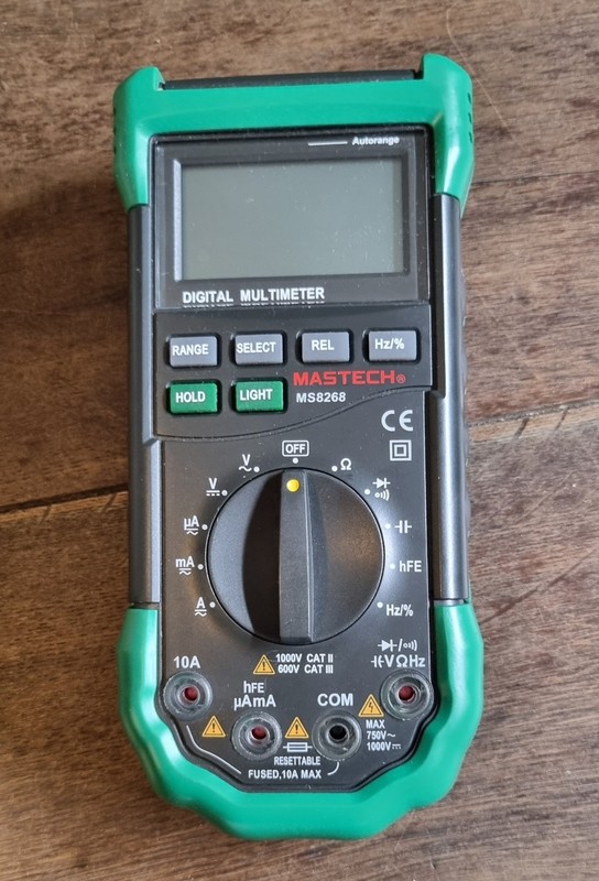 Mastech MS8268 Digital Multimeter AC DC Voltmeter Auto Ranging