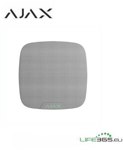 Ajax SpeakerPhone Jeweller White - Modulo Vocale Premium Design - 1