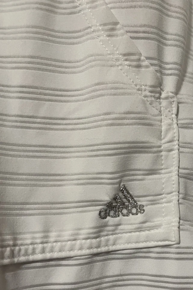 Adidas Blanco Grande Pullover Capucha Manga Larga Natación Cubierta Mujer’s Mediana Foto 3 de 4