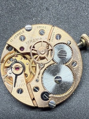Genuine Lemania Cal 3050 Movement Spares Repair Working