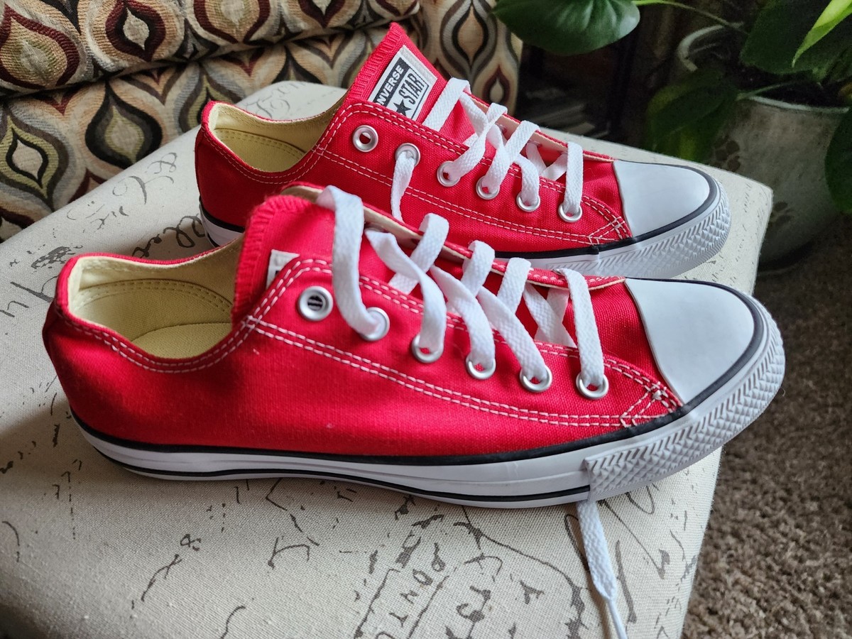 Converse All Star M9696 Red shoes size US 7 men's US size 9 Womens