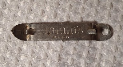 Vintage Hamm's Beer Brewing For Easy Open Aluminum Tops Can Bottle Opener Metal
