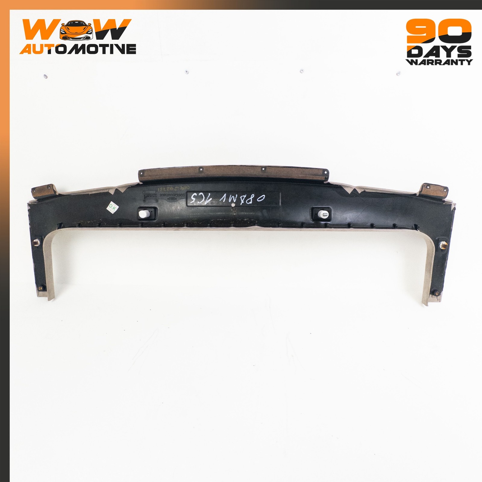 06-16 ASTON MARTIN V8 VANTAGE REAR PIECE ROOF INTERIOR TRIM TOP BEIGE OEM