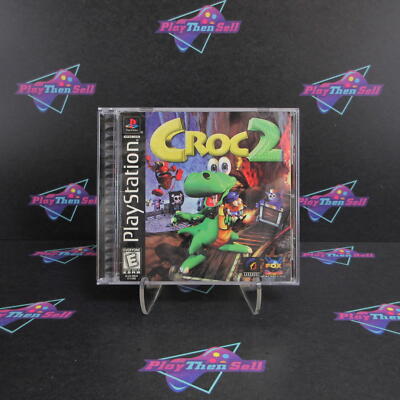 Croc 2 PS1 PlayStation 1 + Reg Card Complete - 1 Year Warranty EX