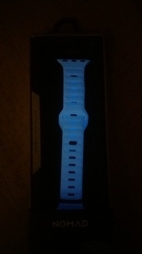 Nomad Sport Strap Ice Blue Glow - Apple Watch 49mm/46mm/45mm - Photo 5/5