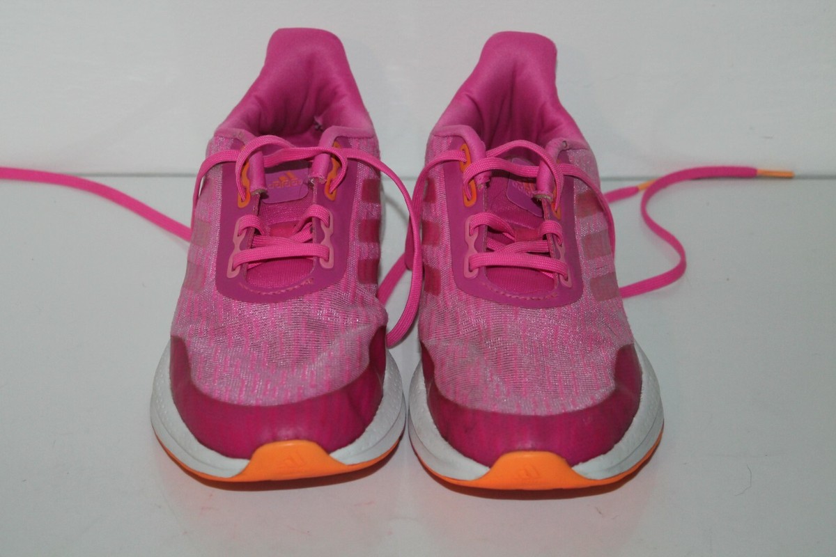 Adidas Bounce EQ21 Running Shoes, #FX2249, Pink/Orange 
