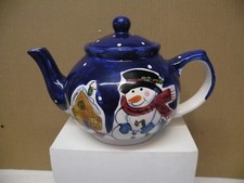 POTTER AND SMITH SNOWMAN TEAPOT