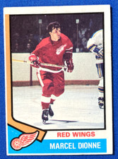 Marcel Dionne 1974-75 Topps #72 Excellent cond SHIPS FREE 1 home OLD TIME HOCKEY