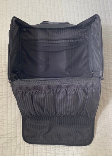 TUMI Carry On 2 wheeled Black Rolling Briefcase 17" x 14" x 8" - Style 2221D3 - Afbeelding 3 van 12
