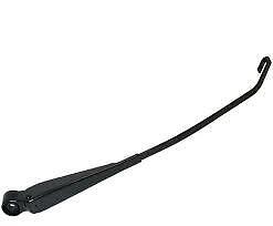 WIPER ARMS SET OF 2 LEFT & RIGHT BLACK VOLKSWAGEN T2 TRANSPORTER BUS 1968-1979 - Picture 2 of 2