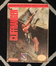 Cliffhanger NES CIB Nintendo Entertainment System Complete Game In Box