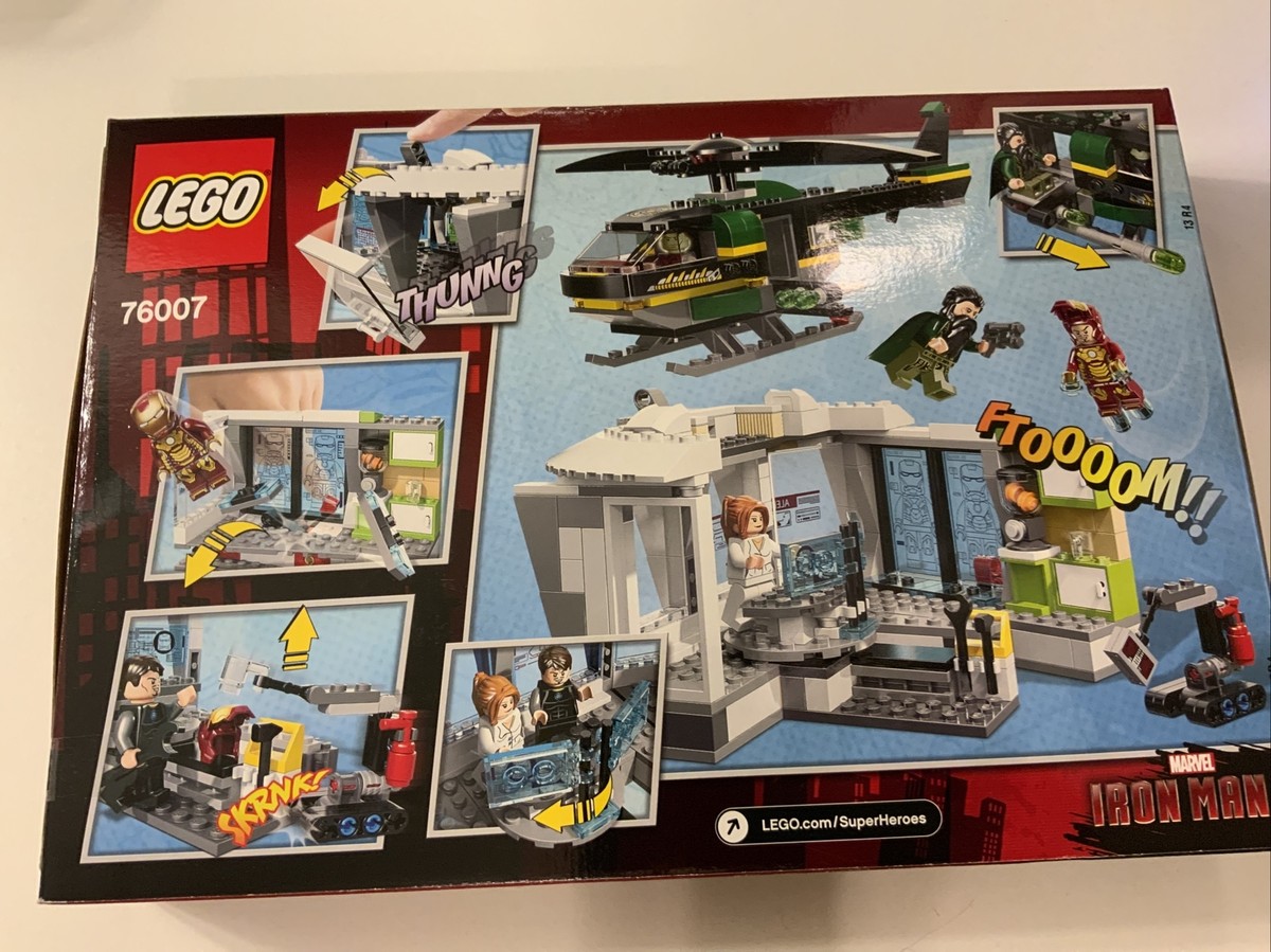 o(^-^)o LEGO 76007 - Marvel Super Heroes - Iron Man: Malibu Mansion