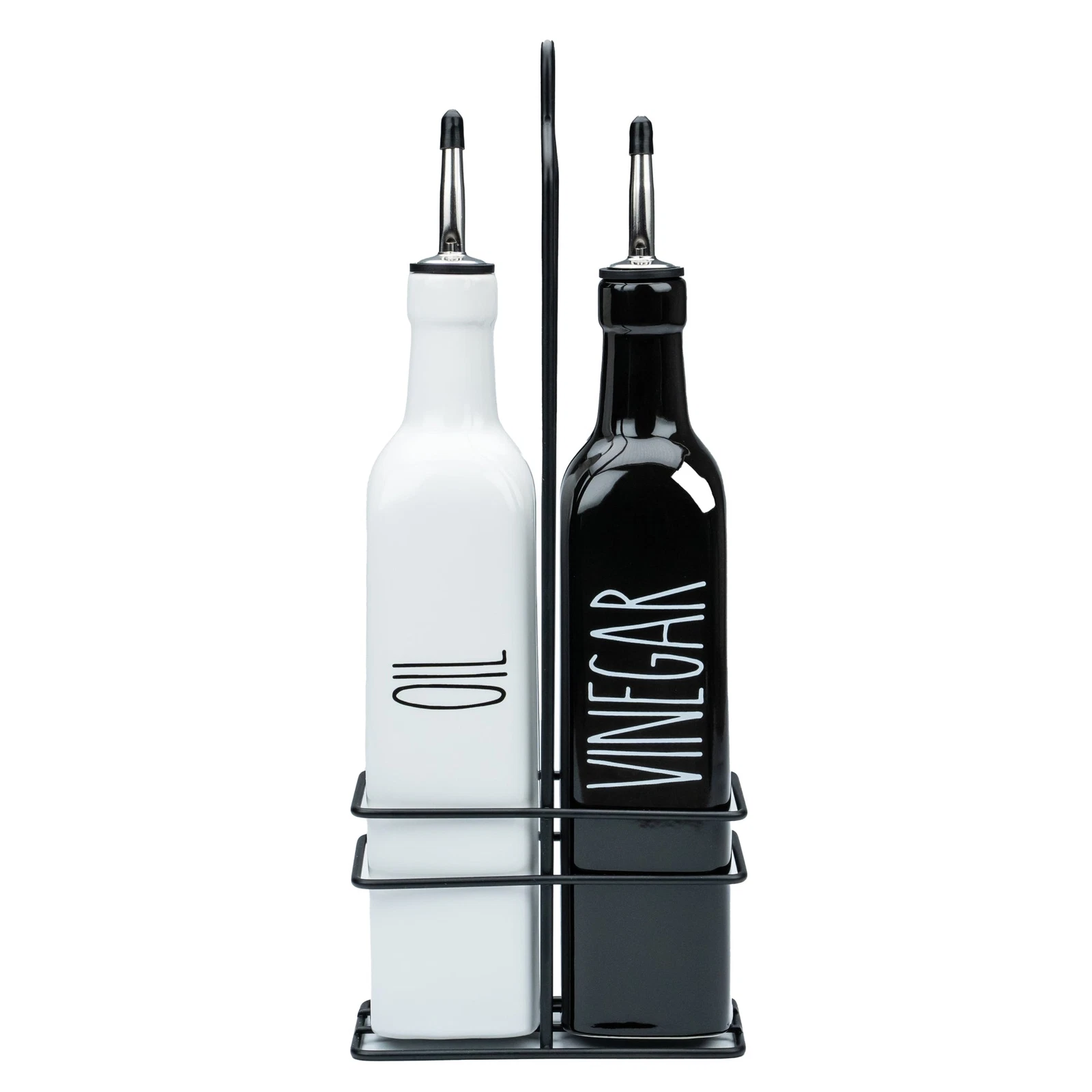 Heartland Home Ceramic Olive Oil & Vinegar Dispenser Set With Caddy
Opens in a new window or tab