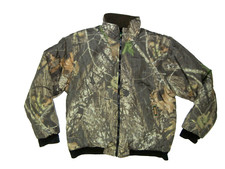 REMINGTON Brown RealTee Camo REVERSIBLE HUNTING JACKET Warm Winter Coat Men's L