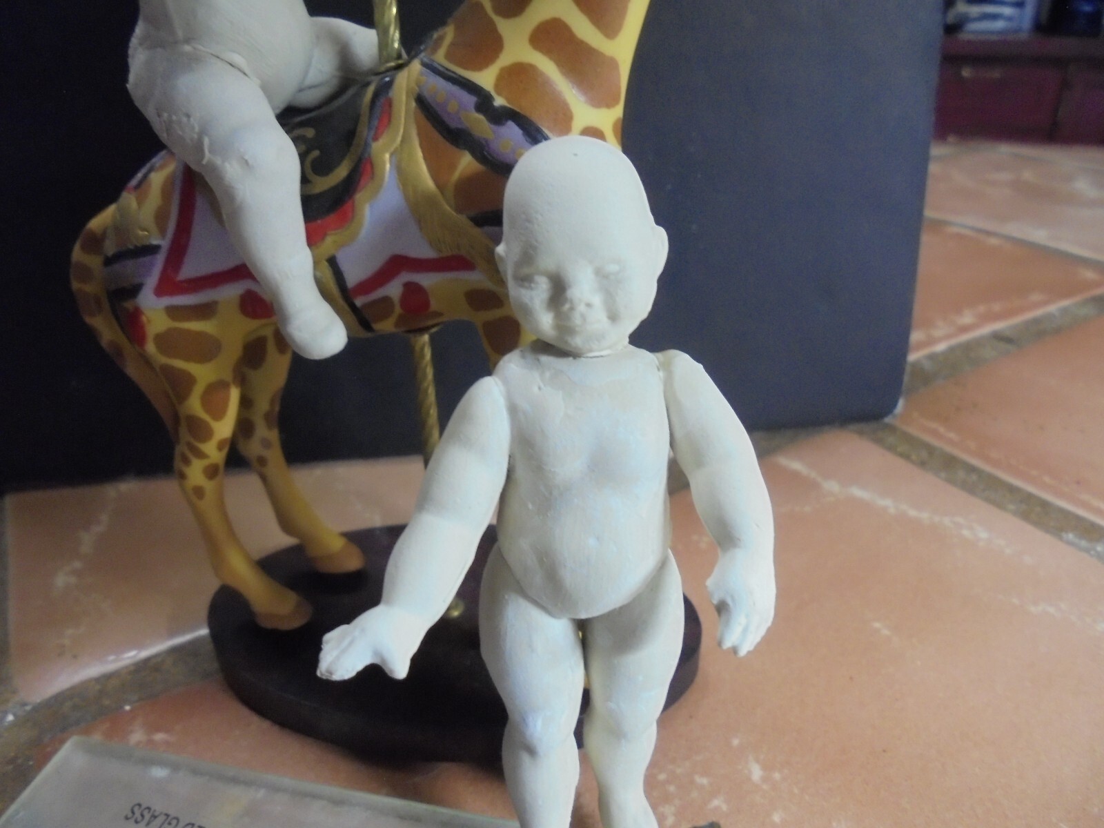 Vintage dollhouse doll mold by Parker Levi Heather by Parker Levi